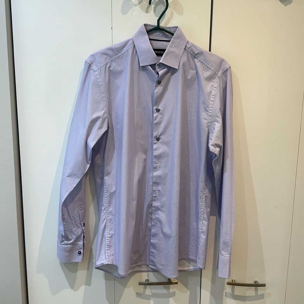 Strauss pattern dress shirt